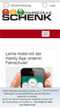 Mobile Screenshot of lerncenter-schenk.de